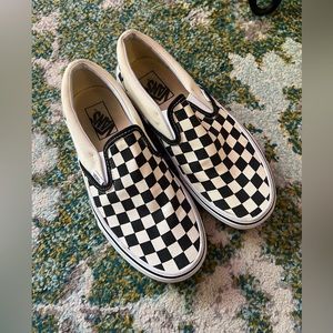 Vans Slip-On Checkerboard Skate Shoes